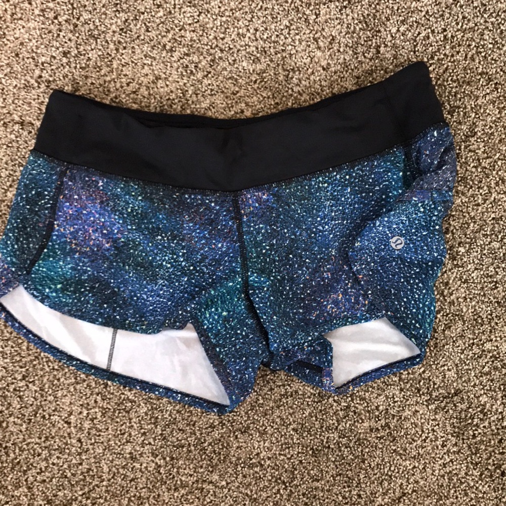 Lululemon speed shorts rare